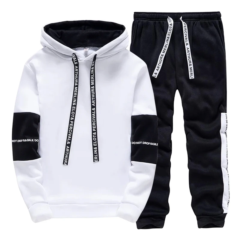 Winter Clothing Men - Tracksuit for Man Casual Hooded Sweatshirts