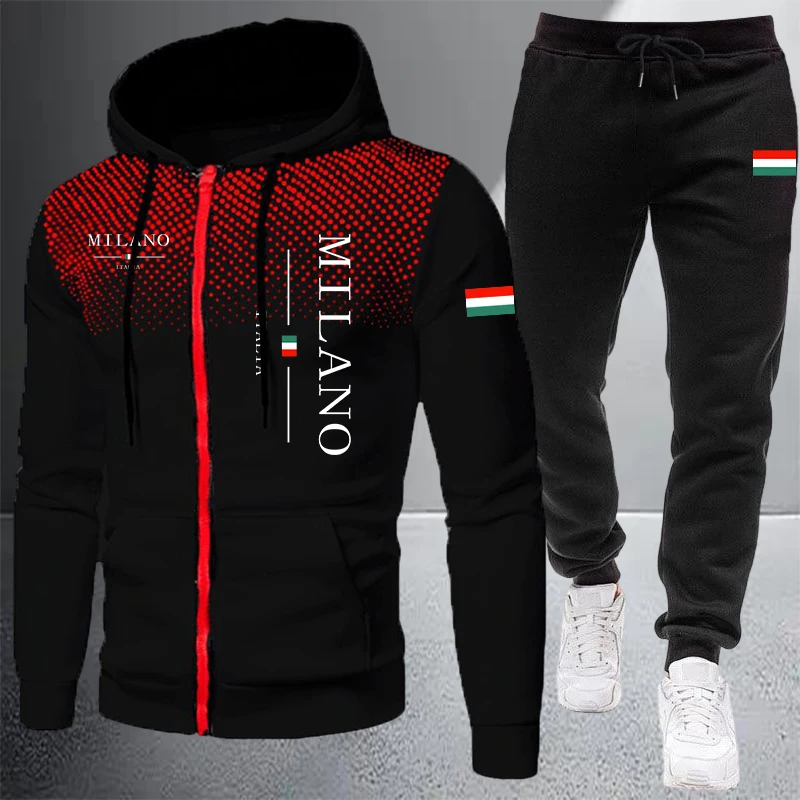 Winter Clothing Items - 2026 High-end Men's Clothes Zip Hooded