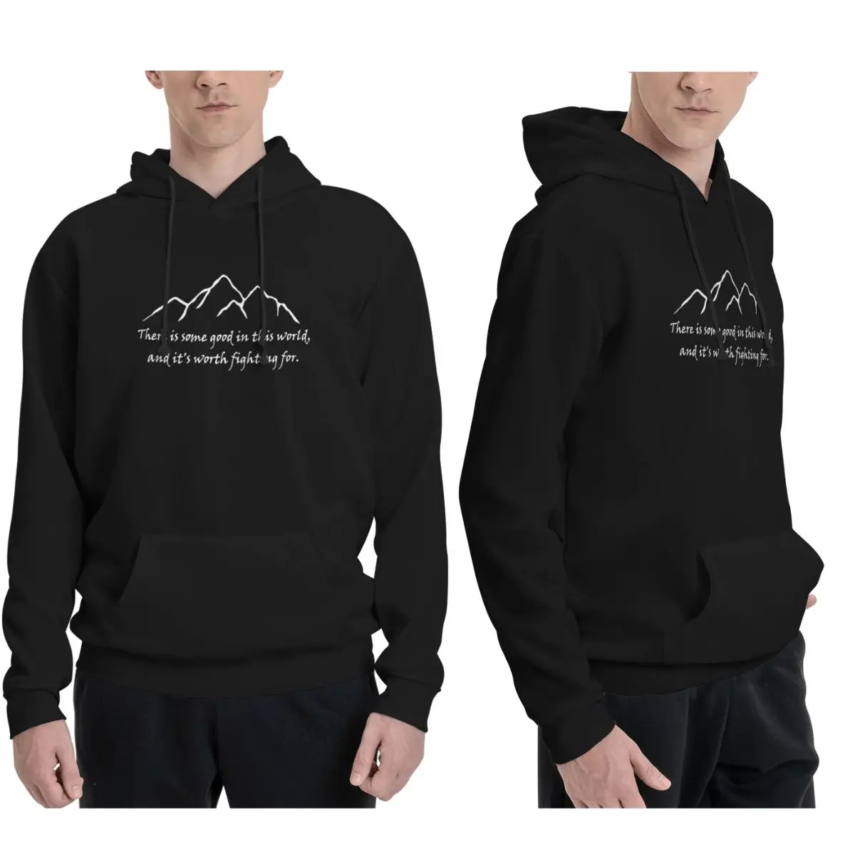 Winter Clothing Quotes - Samwise Quote Zipped Hoodies Men's Women