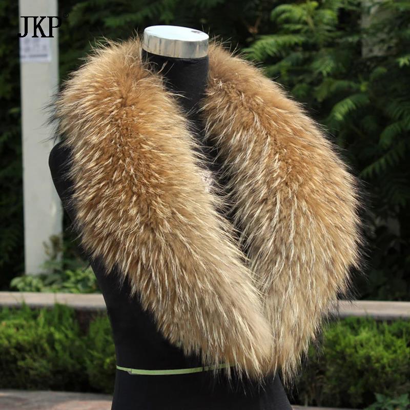Winter Clothing Items - Natural Fur Collar Real raccoon fur