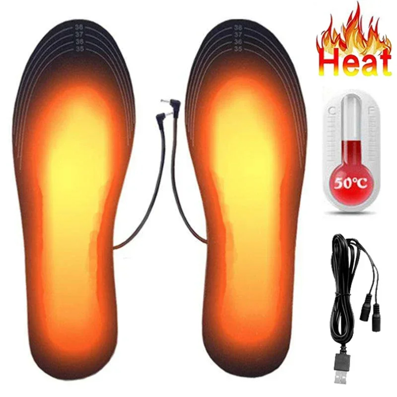 Heated Insole Rechargeable - USB Rechargeable Heated Insoles Size 35-46