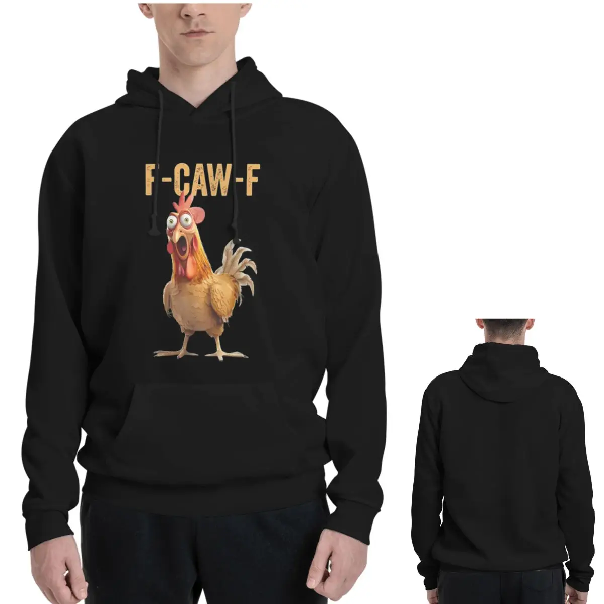 Winter Clothing Quotes - F-Caw-F Funny Chicken FCAWF Humor Quote