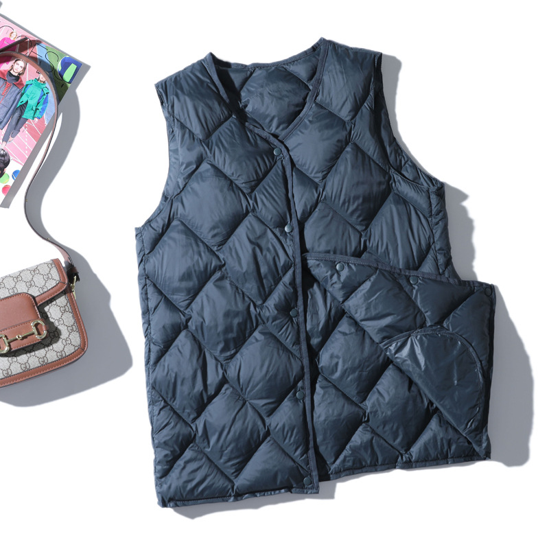 Down Vest Ultralight - 2023 Autumn Winter Sleeveless Down Waistcoat
