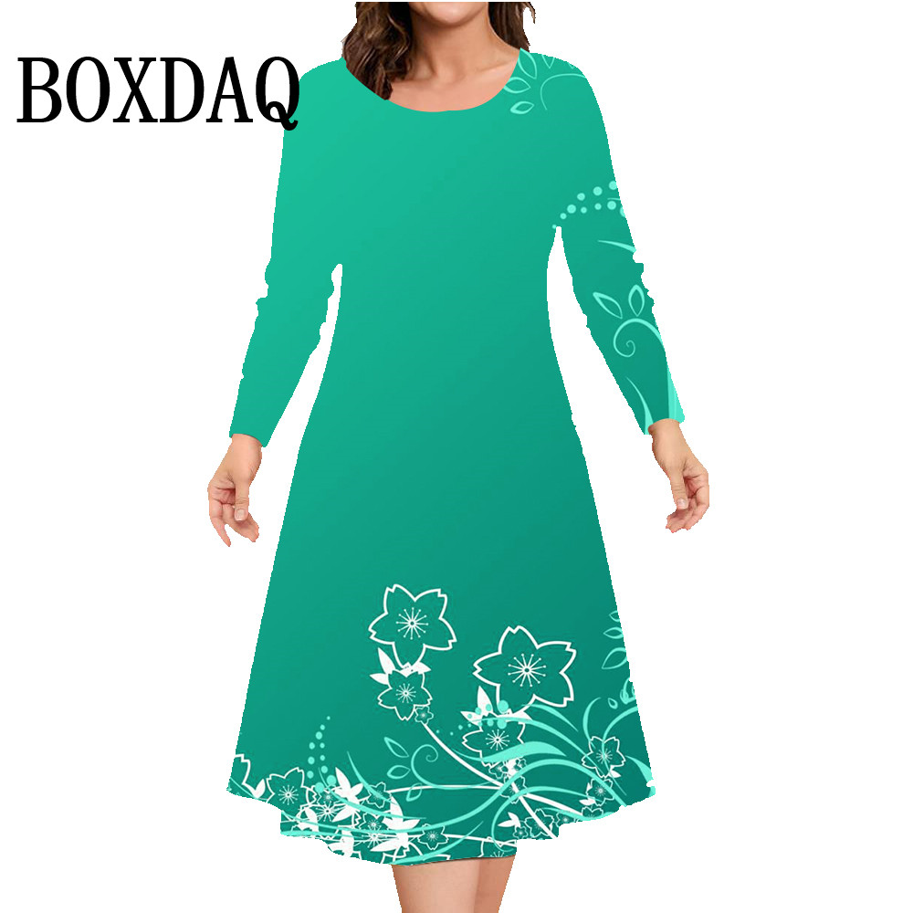Autumn Winter Long Sleeve Dres - Winter Clothing Line recension och pris