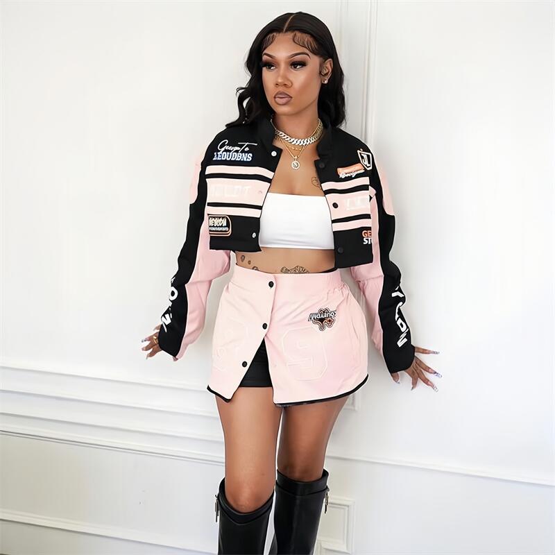 HLJ Letter Print Two Piece Out - Winter Clothing For Sale recension och pris