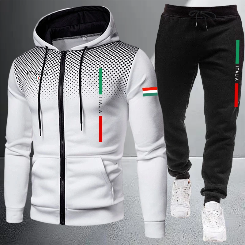 Men's Tracksuit Casual Zip Hoo - Winter Clothing Items recension och pris
