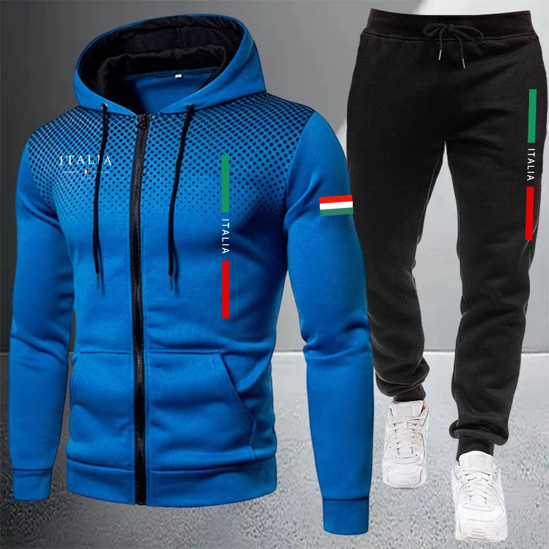 Men's Tracksuit Casual Zip Hoo - Winter Clothing Items recension och pris