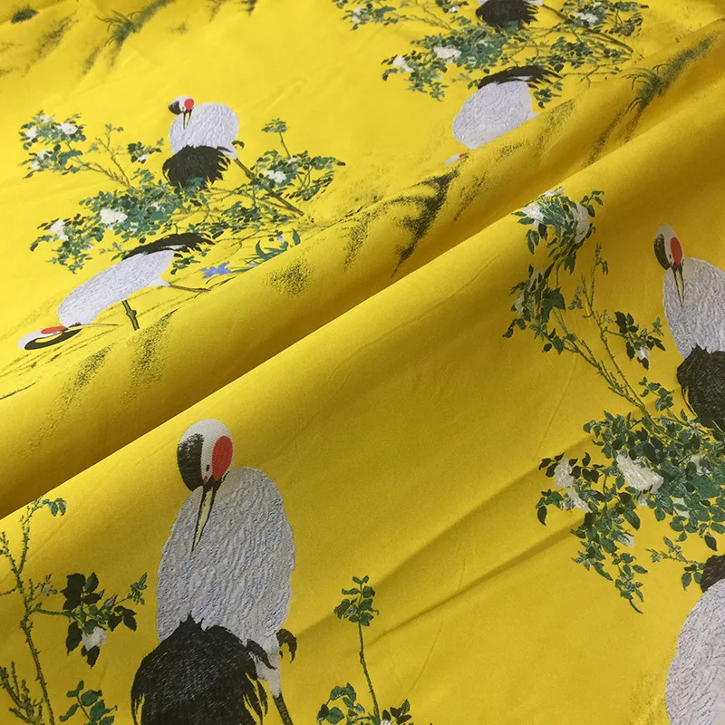 Brocade Jacquard Fabric Autumn - Winter Clothing Wholesale recension och pris
