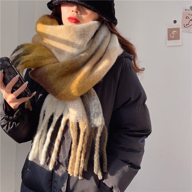 2025New Winter Thick Warm Scar - Cashmere Scarf Wrap recension och pris