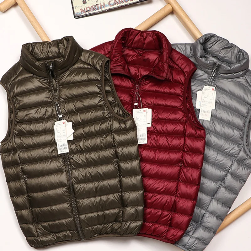 High Quality Man Duck Down Ves - Down Vest Ultralight recension och pris