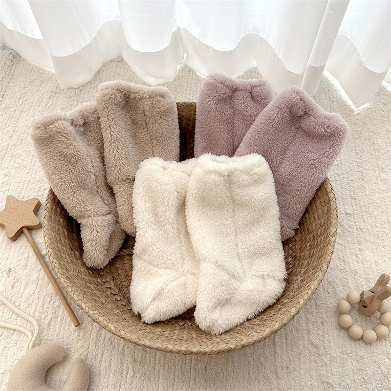 Warm Winter Baby Socks Coral F - Winter Clothing Baby recension och pris