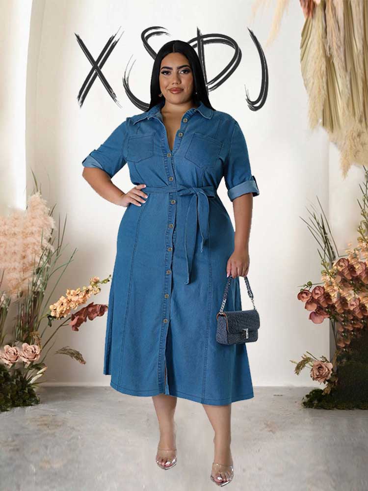 Chubby Womens Dresses Autumn W - Winter Clothing Wholesale recension och pris