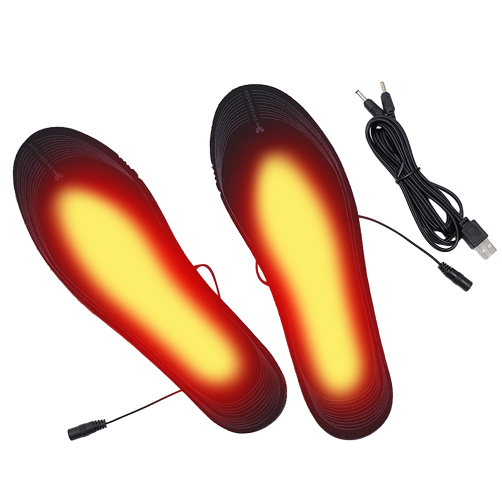 Unisex Electric Foot Warmer Ad - Heated Insole Rechargeable recension och pris