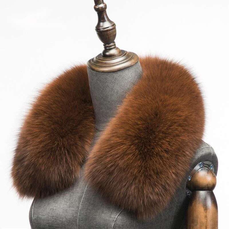 Winter Natural Fox Fur Scarf S - Winter Clothing Items recension och pris