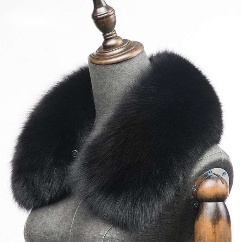 Winter Natural Fox Fur Scarf S - Winter Clothing Items recension och pris