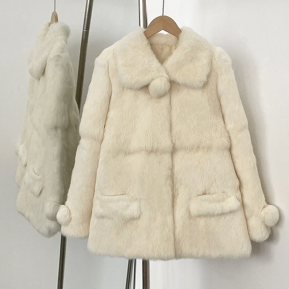 2025 Real Fur Jacket Women Out - Winter Clothing Wholesale recension och pris