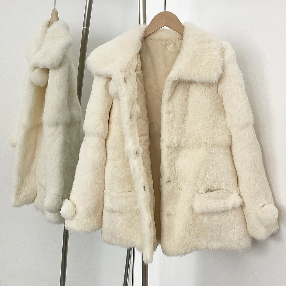 2025 Real Fur Jacket Women Out - Winter Clothing Wholesale recension och pris