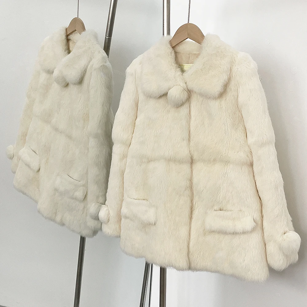 2025 Real Fur Jacket Women Out - Winter Clothing Wholesale recension och pris