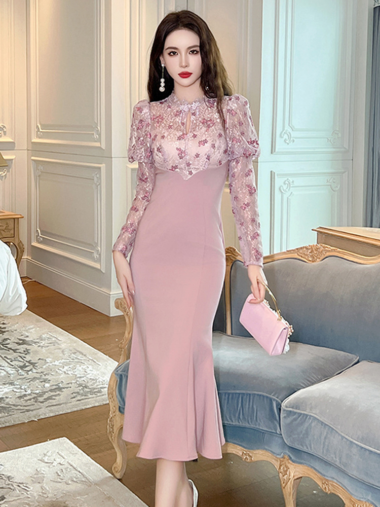 Spring Autumn Qipao Mermaid Lo - Winter Clothing H&M recension och pris