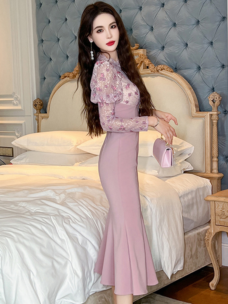 Spring Autumn Qipao Mermaid Lo - Winter Clothing H&M recension och pris