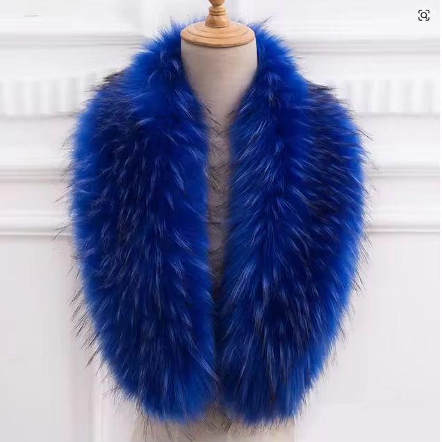 Natural Fur Collar Real raccoo - Winter Clothing Items recension och pris
