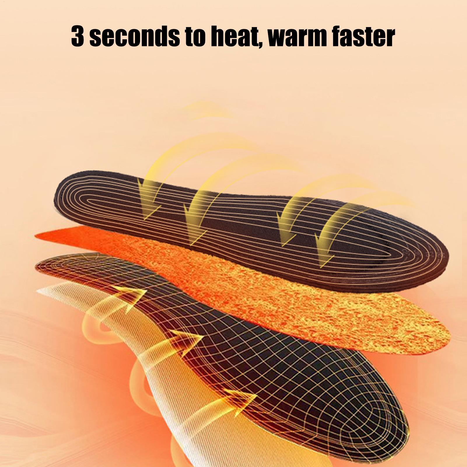 USB Heated Insoles Cuttable Th - Heated Insole Rechargeable recension och pris