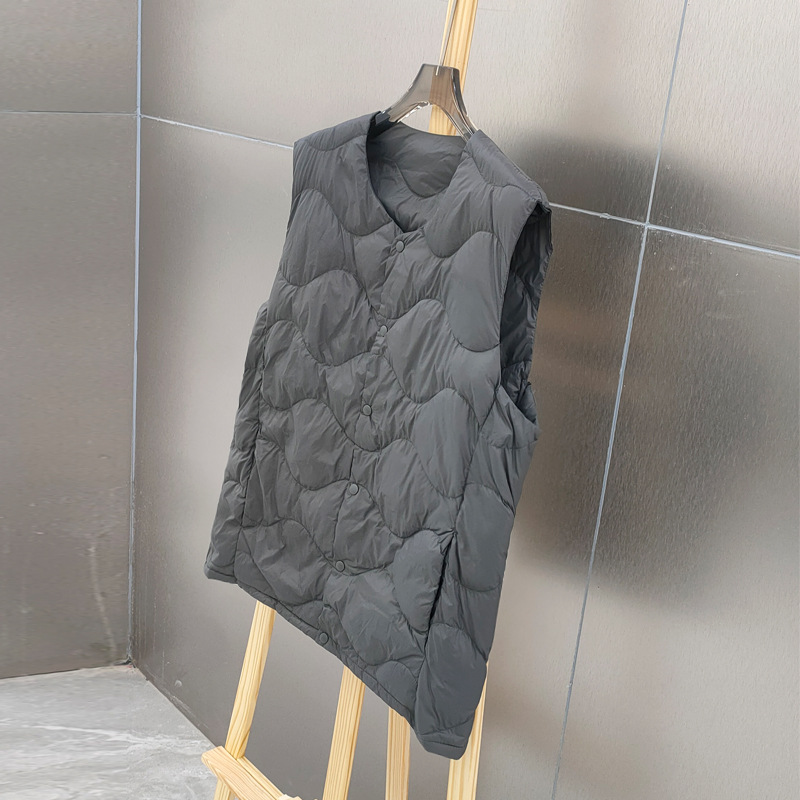 Ultra Light White Duck Down Ve - Down Vest Ultralight recension och pris
