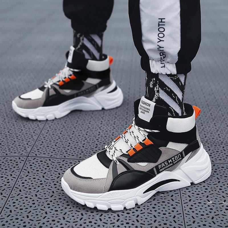 Hightop Summer Men's Sport Sho - Heated Insole Rechargeable recension och pris