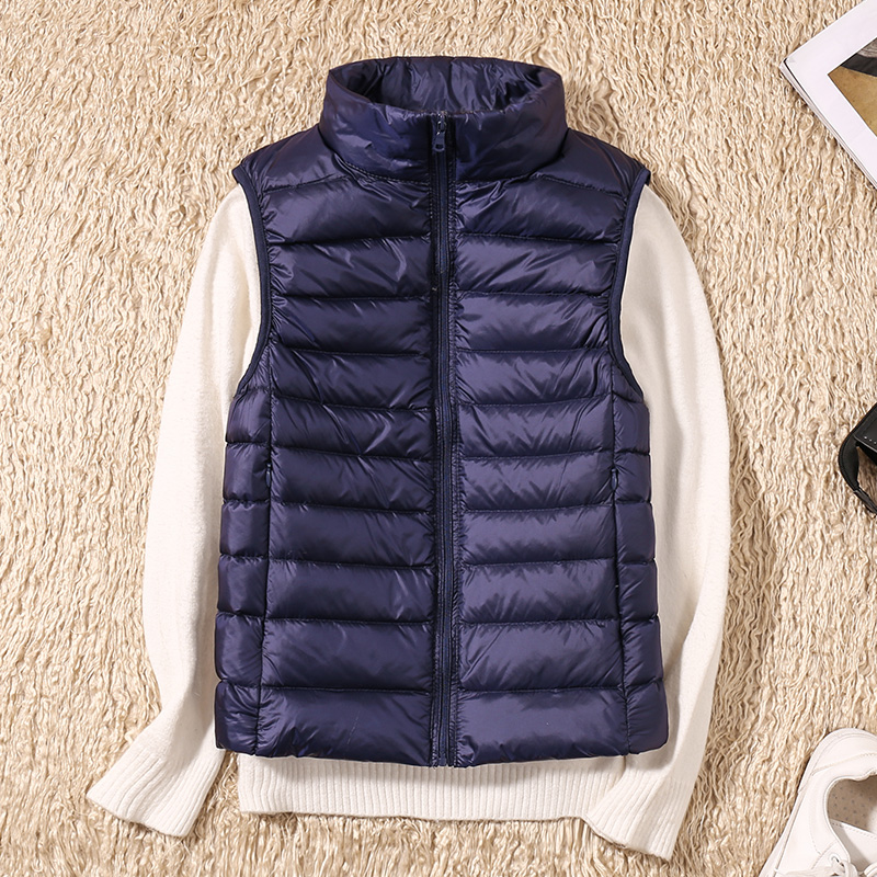 New Women Sleeveless Women's U - Down Vest Ultralight recension och pris