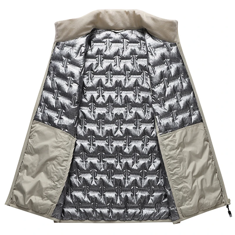 Men Winter New White Duck Down - Down Vest Ultralight recension och pris