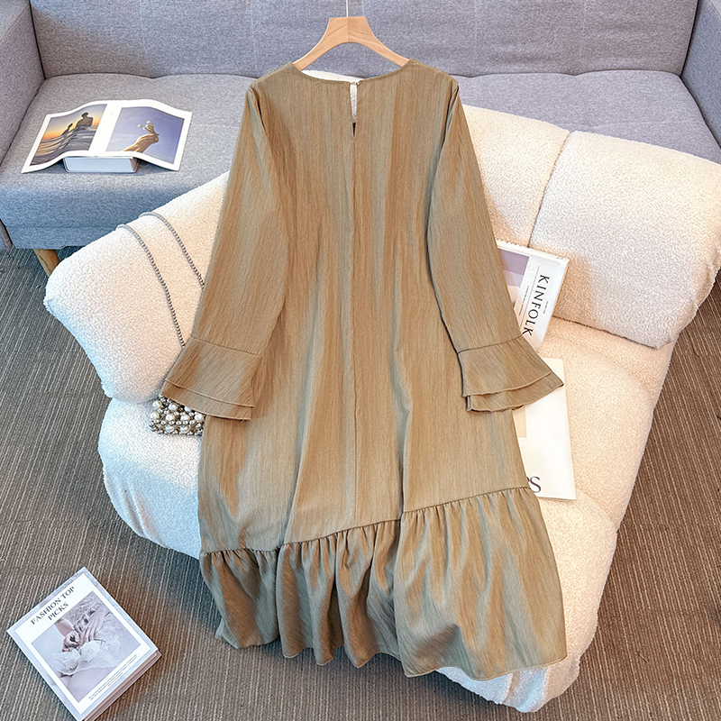 Elegant Vintage O-neck solid l - Winter Clothing Line recension och pris