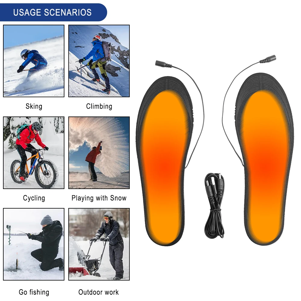 USB Rechargeable Heated Insole - Heated Insole Rechargeable recension och pris