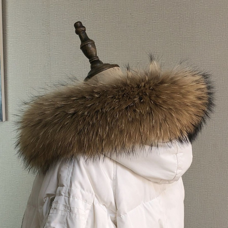 Real Fur Collar for Coat Parka - Winter Clothing Items recension och pris