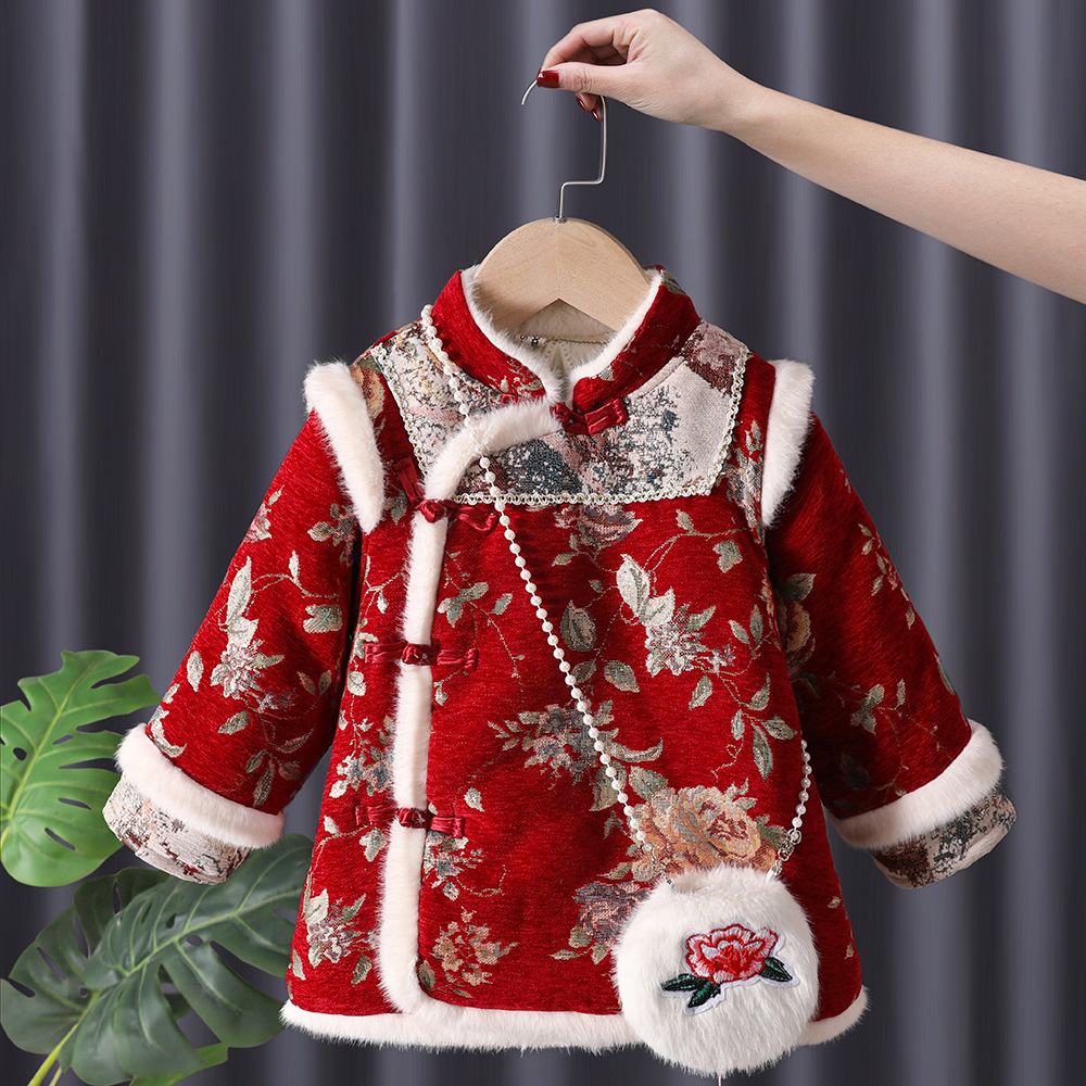 Winter Baby Girls Hanfu Kids P - Winter Clothing Baby recension och pris