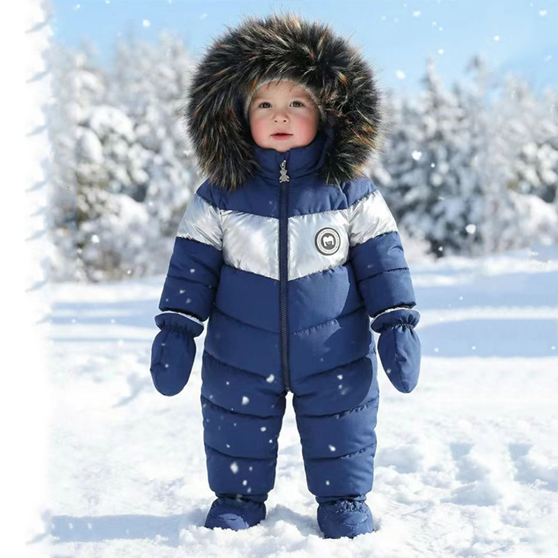Winter Newborn Baby Romper Wit - Winter Clothing Baby recension och pris