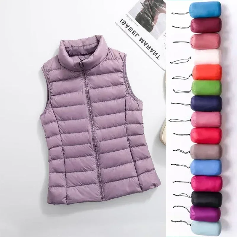 11 Colors Women Vest 2023 New  - Down Vest Ultralight recension och pris
