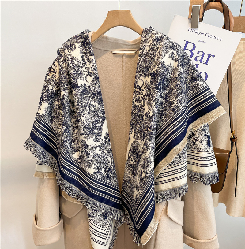 Luxury Scarf Women Cashmere Bl - Cashmere Scarf Wrap recension och pris