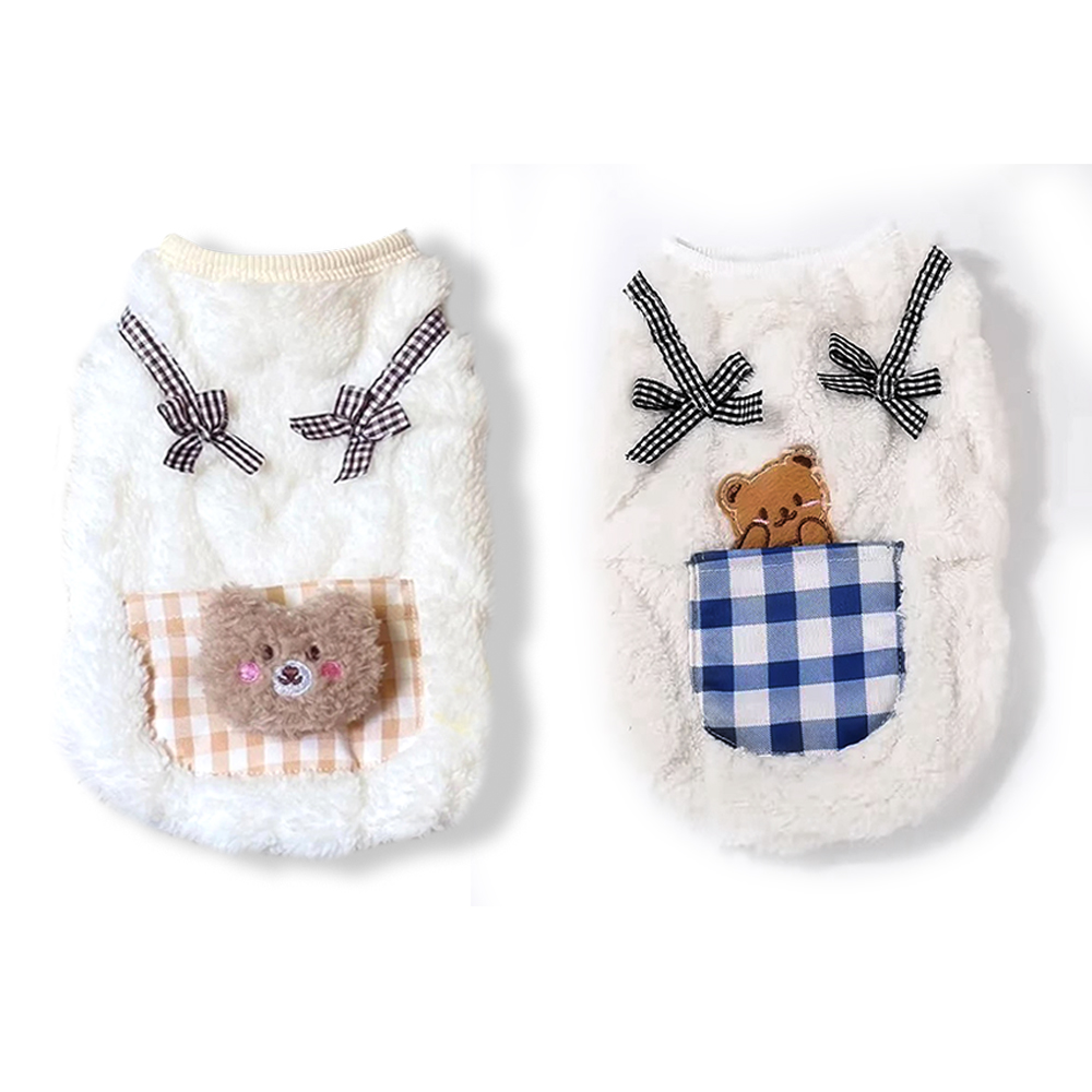 Cute Cat Dog Clothes Winter Pl - Winter Clothing For Dogs recension och pris