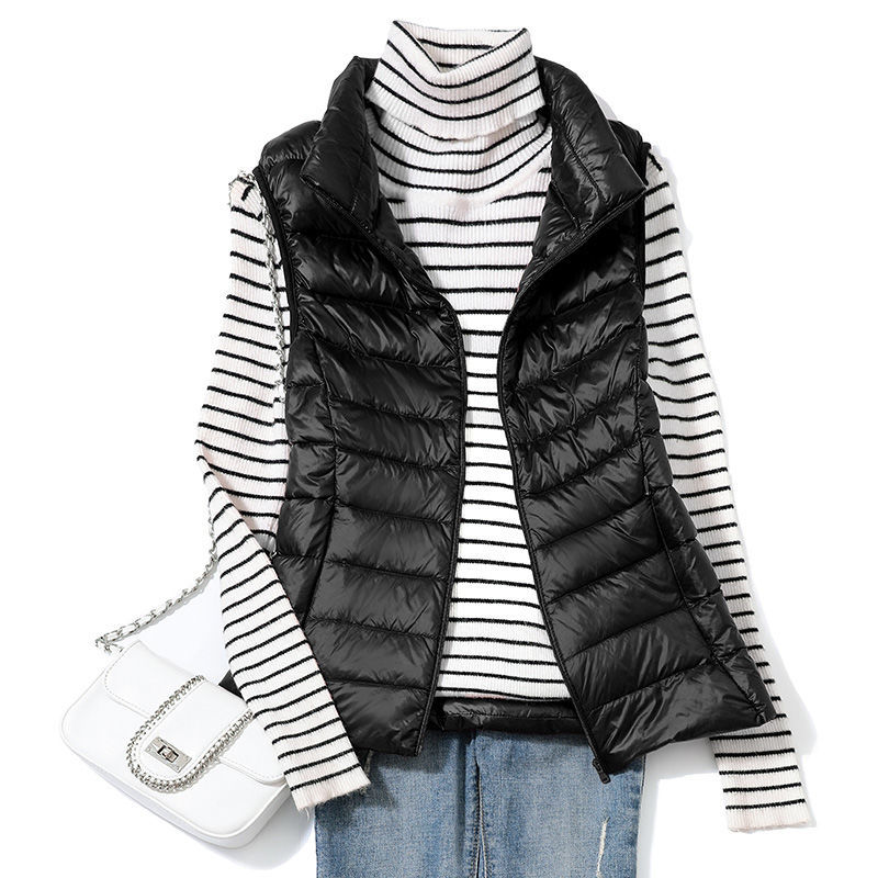 0-10℃ Women Winter Vest Autumn - Down Vest Ultralight recension och pris