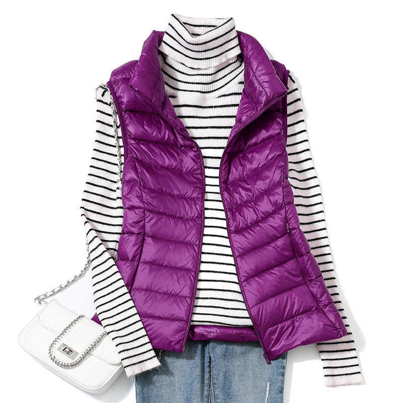 0-10℃ Women Winter Vest Autumn - Down Vest Ultralight recension och pris