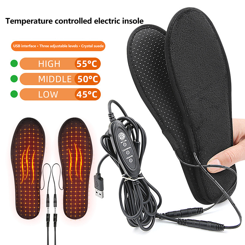 USB Rechargeable Heated Shoe I - Heated Insole Rechargeable recension och pris
