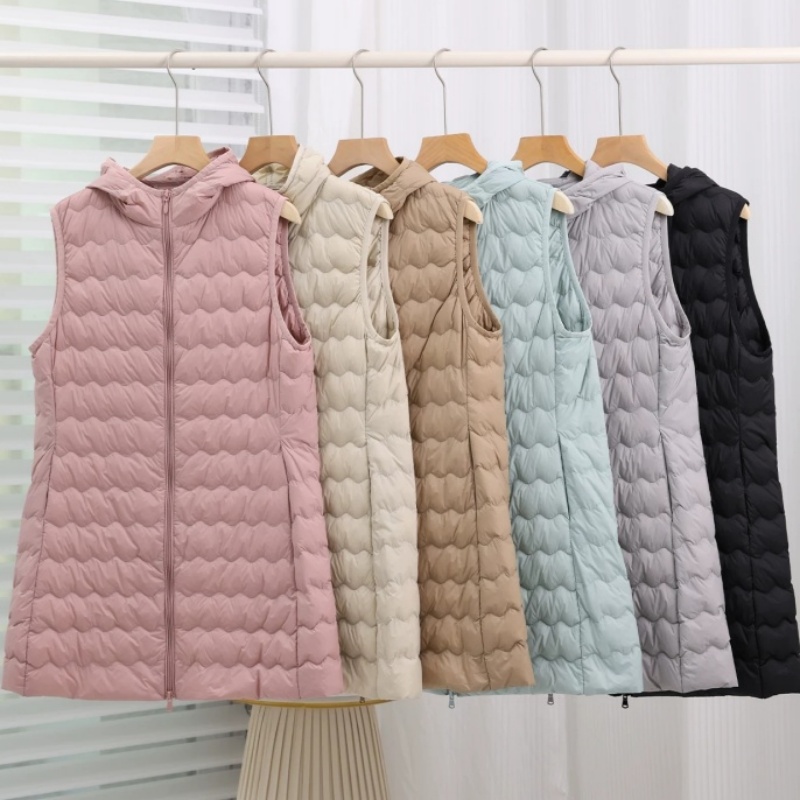 Autumn Winter Sleeveless Hoode - Down Vest Ultralight recension och pris