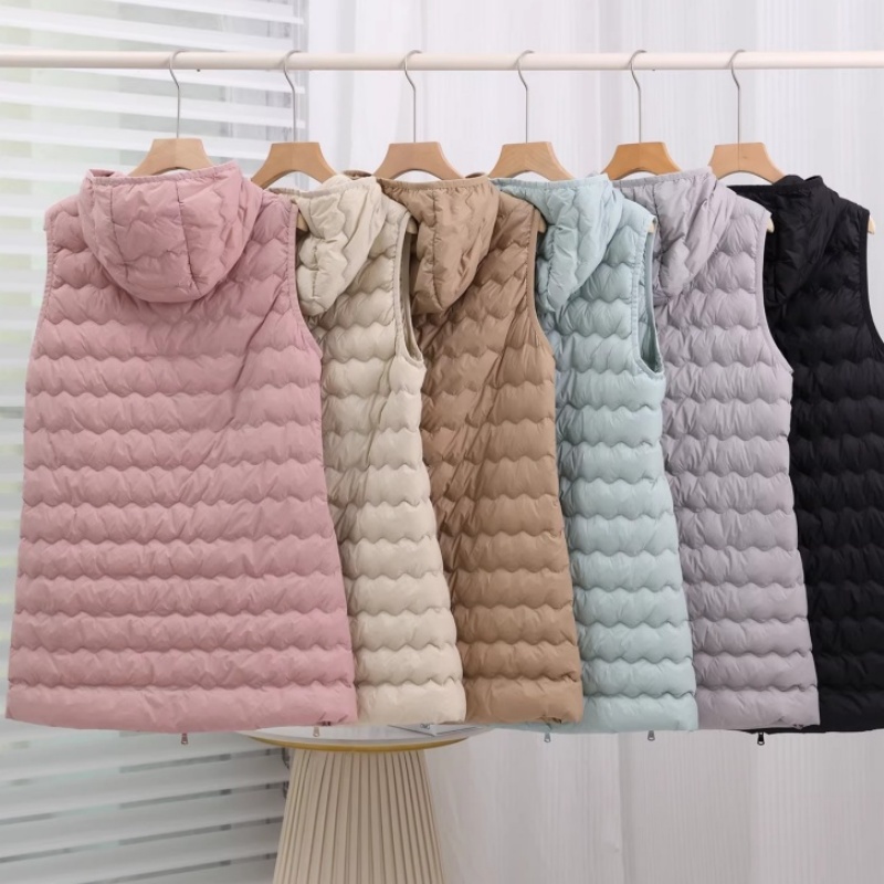 Autumn Winter Sleeveless Hoode - Down Vest Ultralight recension och pris