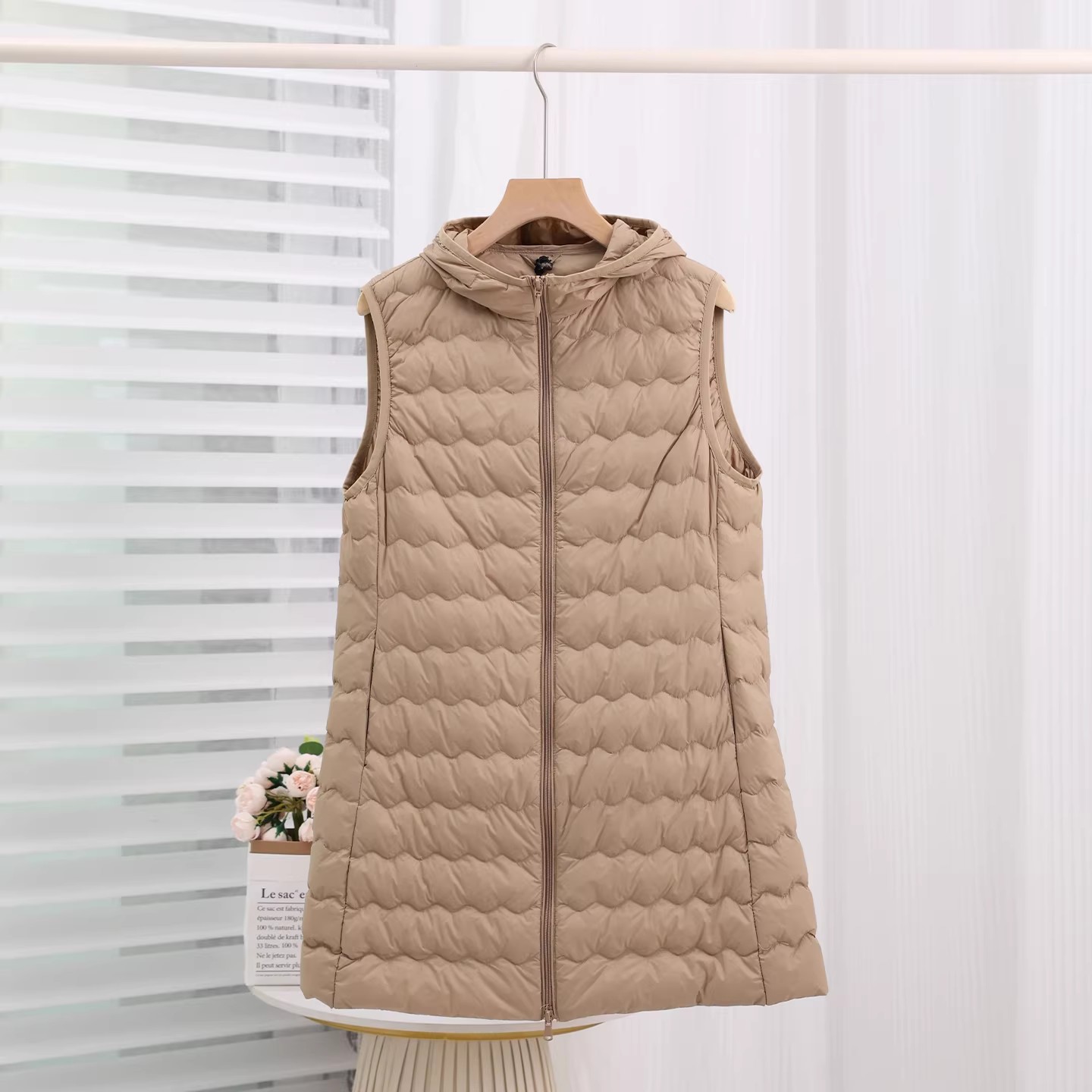 Autumn Winter Sleeveless Hoode - Down Vest Ultralight recension och pris