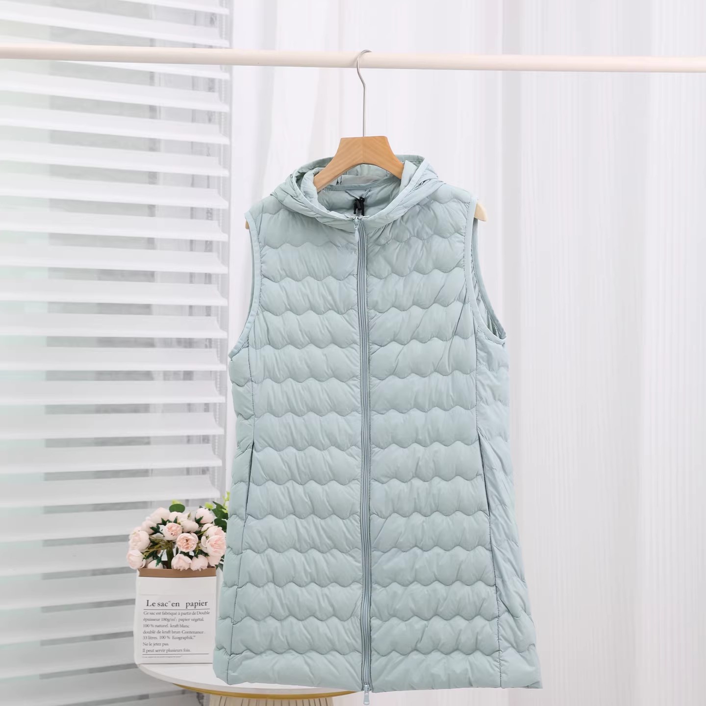 Autumn Winter Sleeveless Hoode - Down Vest Ultralight recension och pris