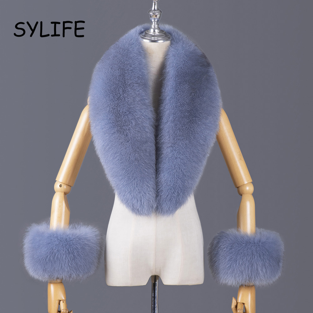 2025 Real Fox Fur Collar Winte - Winter Clothing Items recension och pris