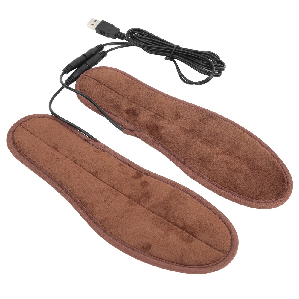 1 Pair Fast Heating Waterproof - Heated Insole Rechargeable recension och pris
