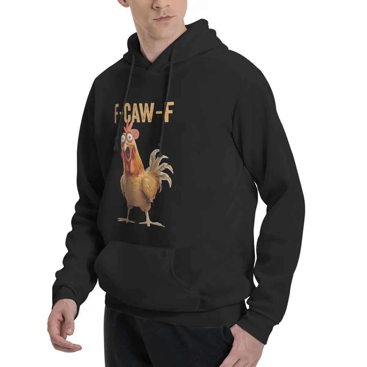 F-Caw-F Funny Chicken FCAWF Hu - Winter Clothing Quotes recension och pris