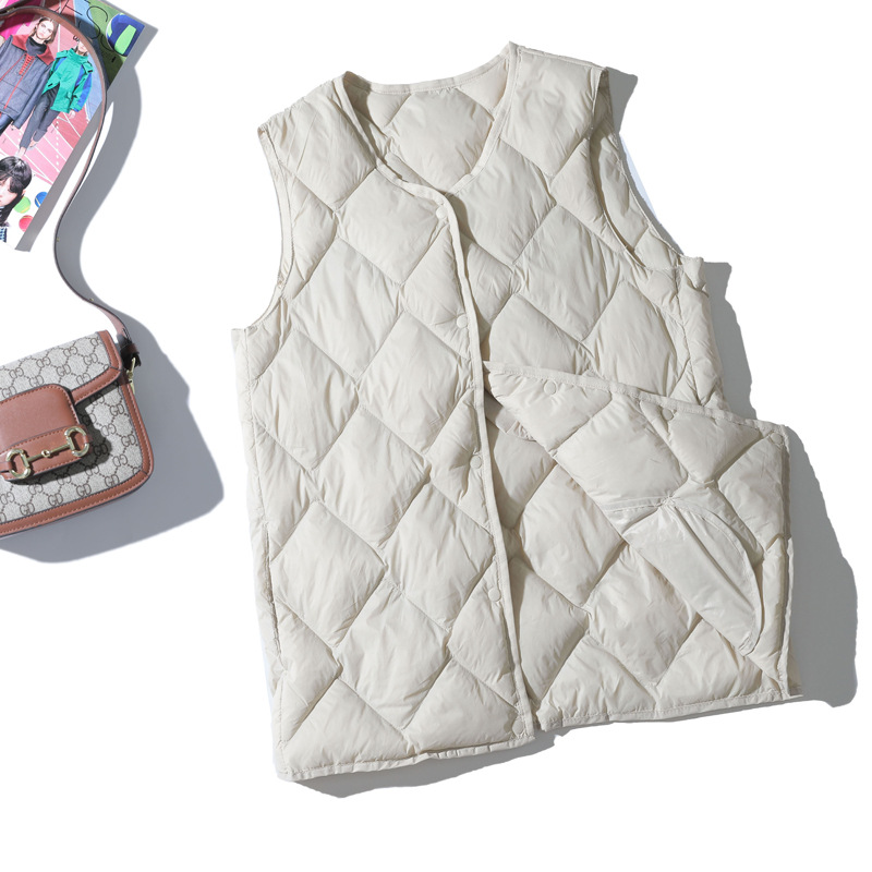 2023 Autumn Winter Sleeveless  - Down Vest Ultralight recension och pris