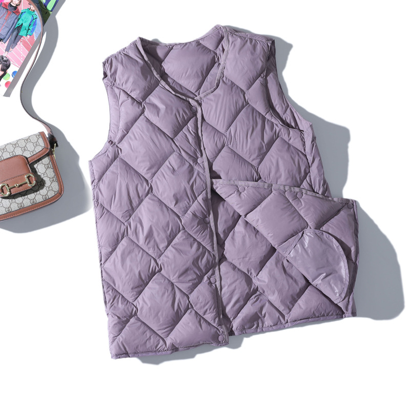 2023 Autumn Winter Sleeveless  - Down Vest Ultralight recension och pris